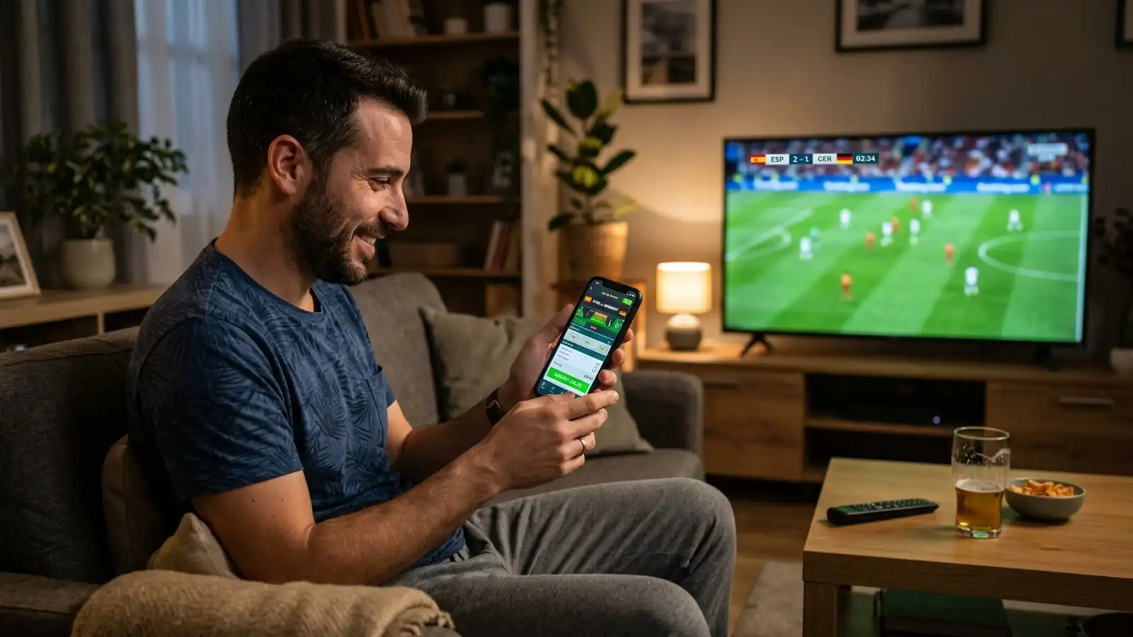 Pantalla de apuestas en directo en bet365 con cuotas dinámicas y estadísticas en tiempo real