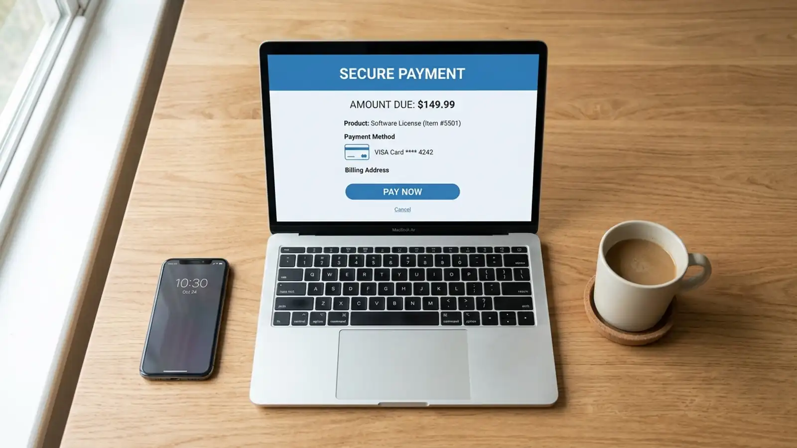 Usuario autenticando un pago de PayPal a bet365 desde su ordenador