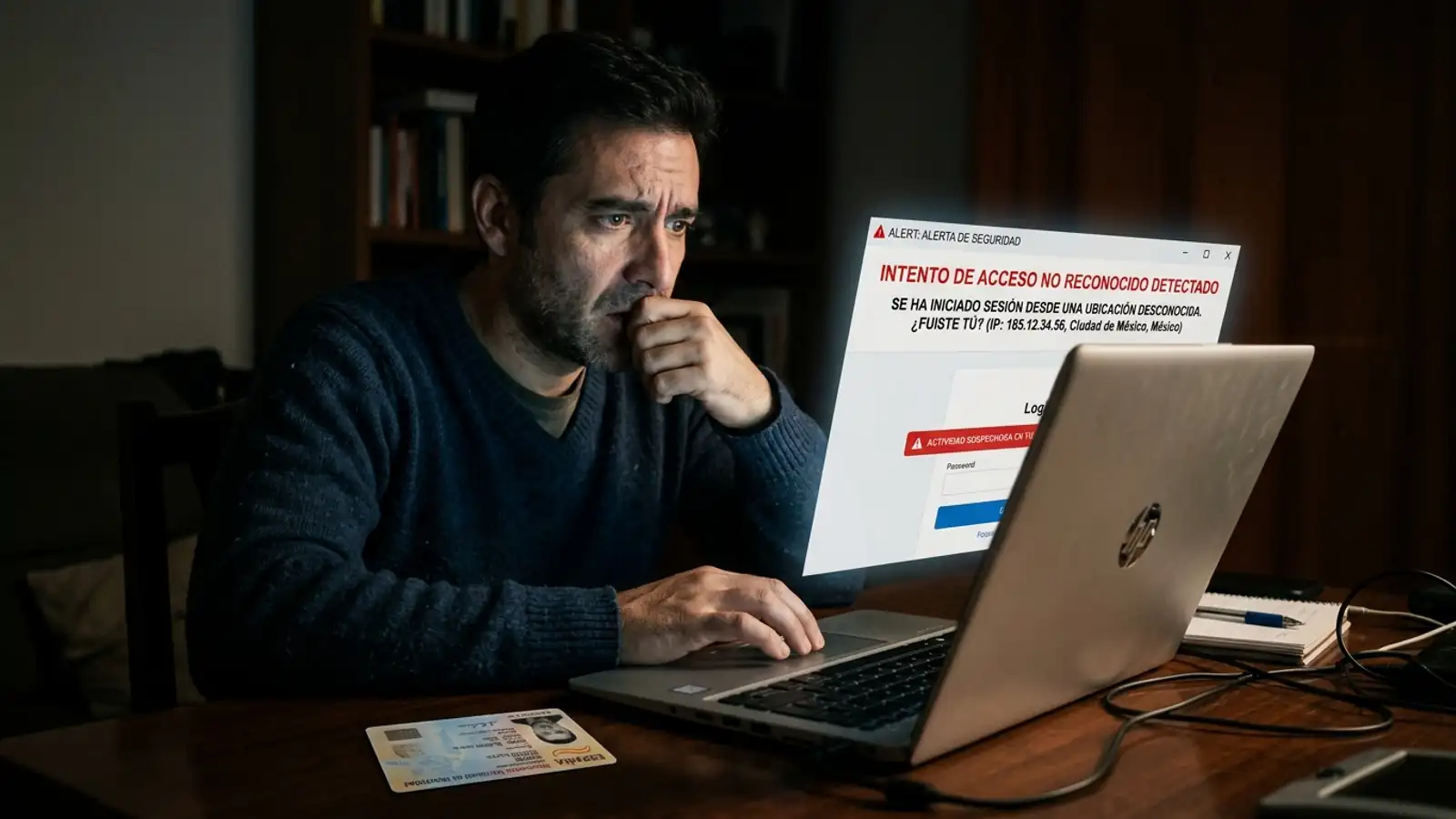 Representación visual de la suplantación de identidad en plataformas de juego online